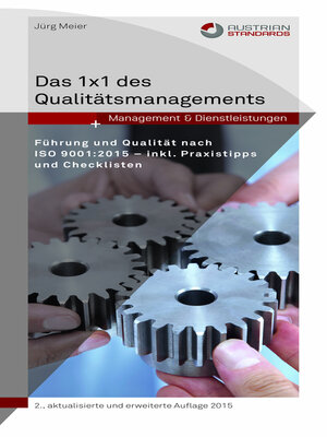 cover image of Das 1x1 des Qualitätsmanagements